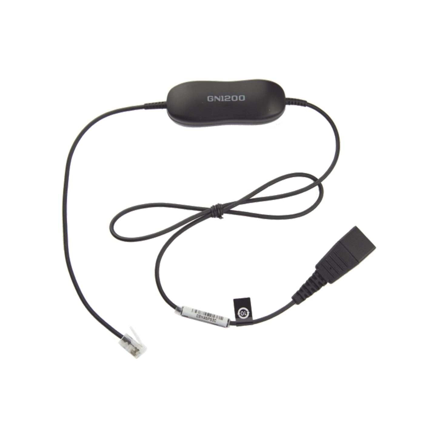 Jabra Gn1200 Cable Con Conexión Qd Y Rj-9 (88001-99)
