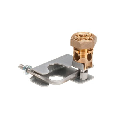 Abrazadera Para Tierra Física En Base De Piso false, Para Cables De 6 A 1/0 Awg
