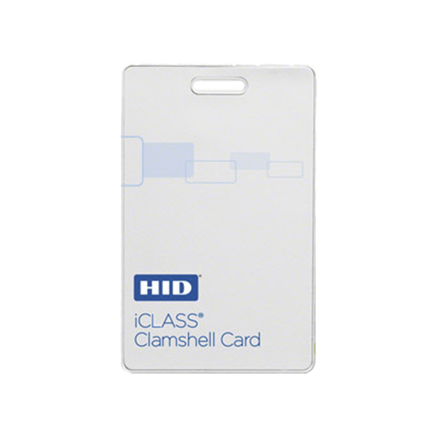 Tarjeta Iclass Clamshell (Gruesa) / 2 K Memoria / Garantía De Por Vida