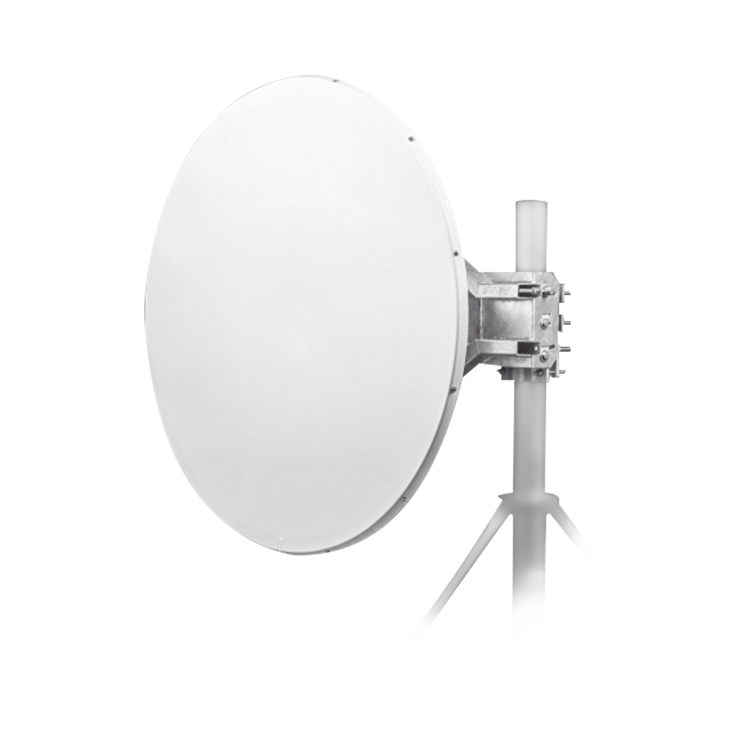 Antena Direccional De Alto Rendimiento, 4 Ft, Frecuencia De (4.9 A 6.1 Ghz), Alto Aislamiento Al Ruido, Ganancia De 35 Dbi, Soporte De Acero Inoxidable, Polaridad En 90 ° Y 45 °, Incluye Montaje.