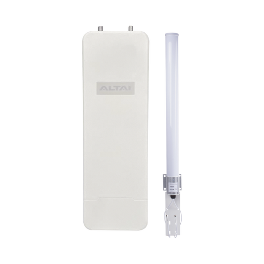 Super Kit Wifi Para Wisp Hasta 300 M / C1Xn+ Y Antena Omnidireccional 10 Dbi