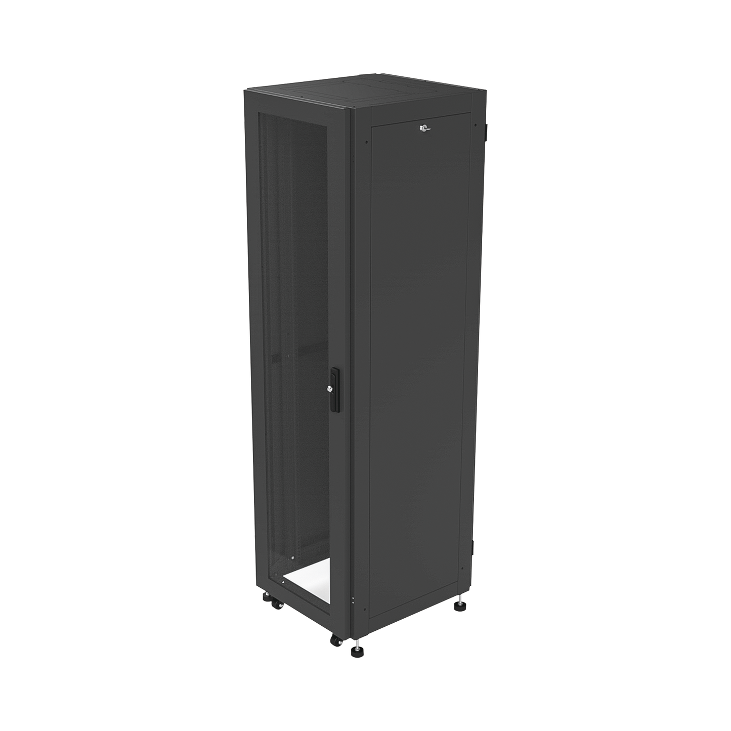 Gabinete Para Telecomunicaciones Rack Estándar De 19", 42Ur, 600 Mm Ancho X 600 Mm Profundidad. Fabricado En Acero.