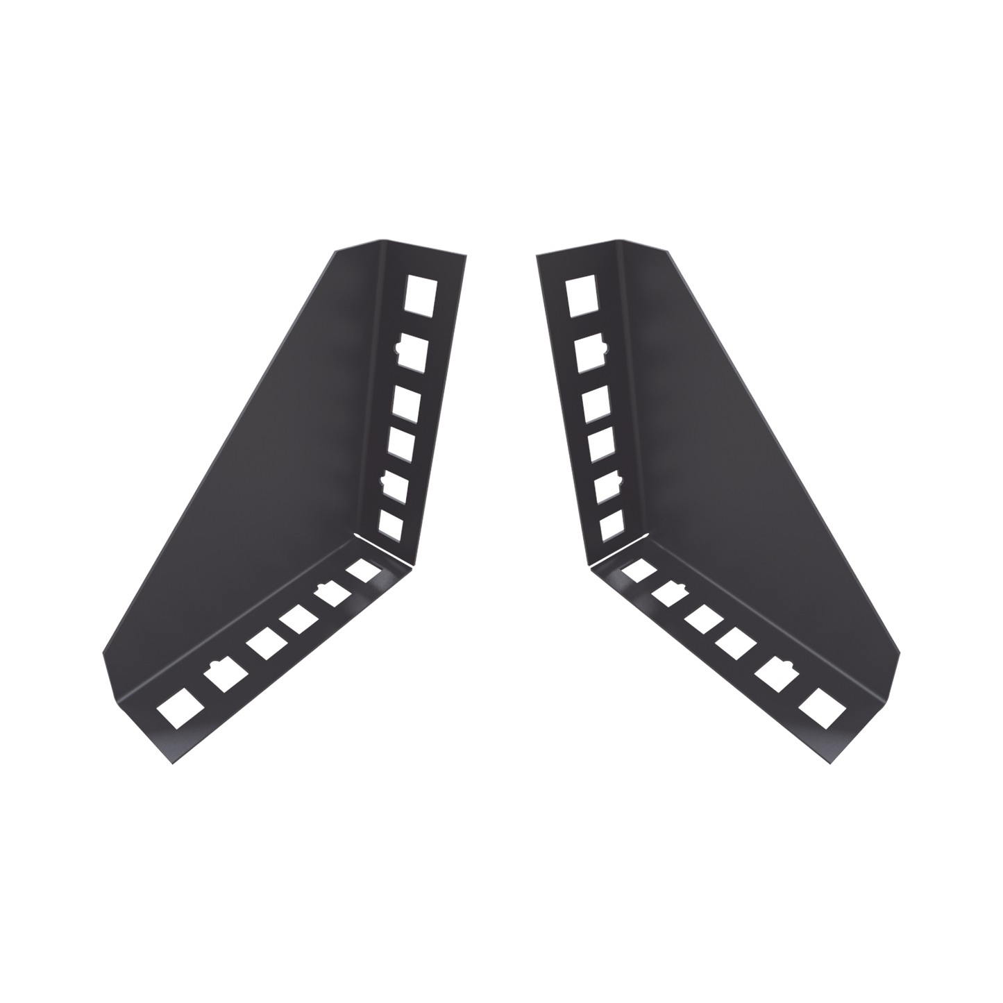 Par De Sujetadores Para Instalación De Equipo Rackeable En Placa O Pared (Hasta 2U).