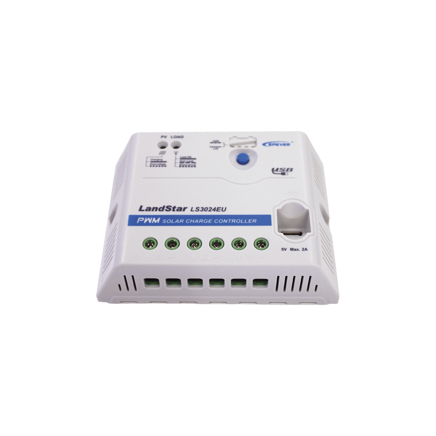 Controlador Solar Pwm 12/24 V 30 A, Salida Usb