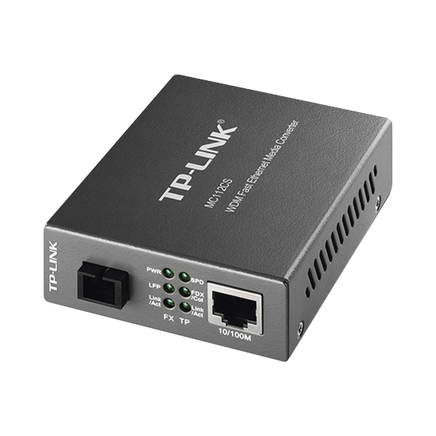 Convertidor Multimedia Vdm Monomodo, 1 Puerto Rj45 10/100, 1 Puerto Sc/Upc, Hasta 20Km, Para Su Funcionamiento Requiere El Modelo Mc111Cs