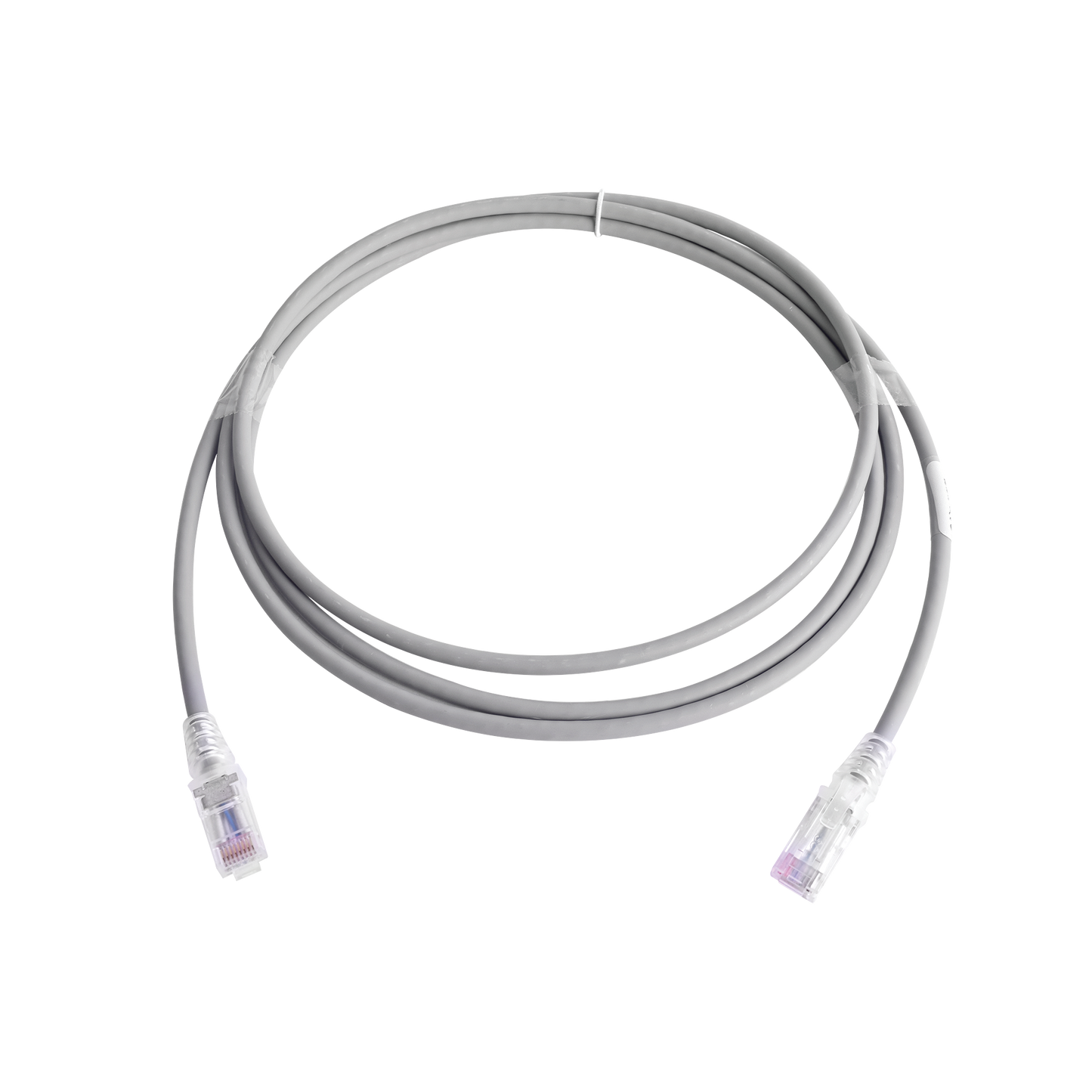 Patch Cord Mc6 Modular Cat6 Utp, Cm/Ls0H, 7Ft, Color Gris, Versión Bulk (Sin Empaque Individual)