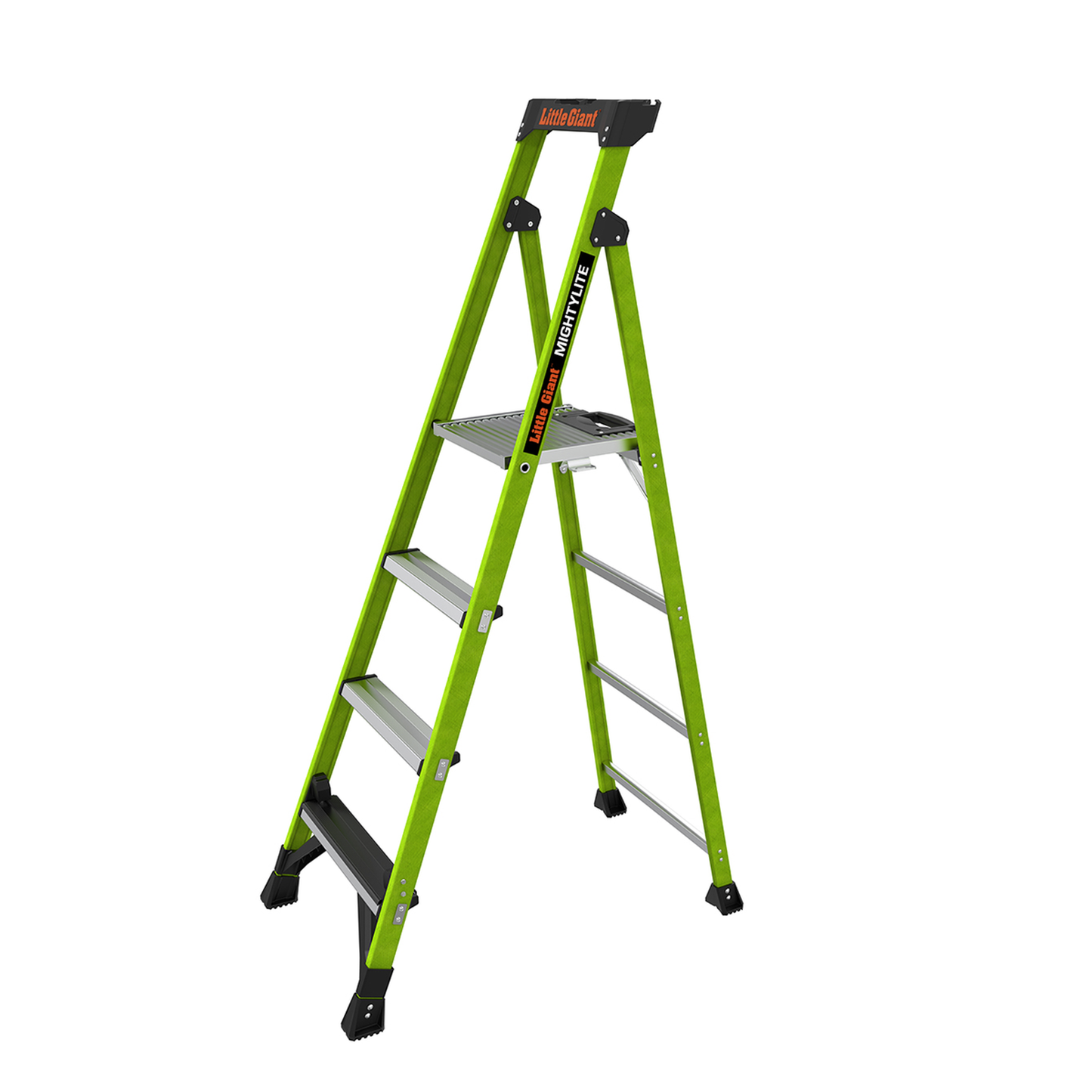 Escalera De Aluminio + Fibra De Vidrio De 1.8M Con Soporte Para Herramienta. !La Más Liviana Del Mundo! (Sku:15406-001)