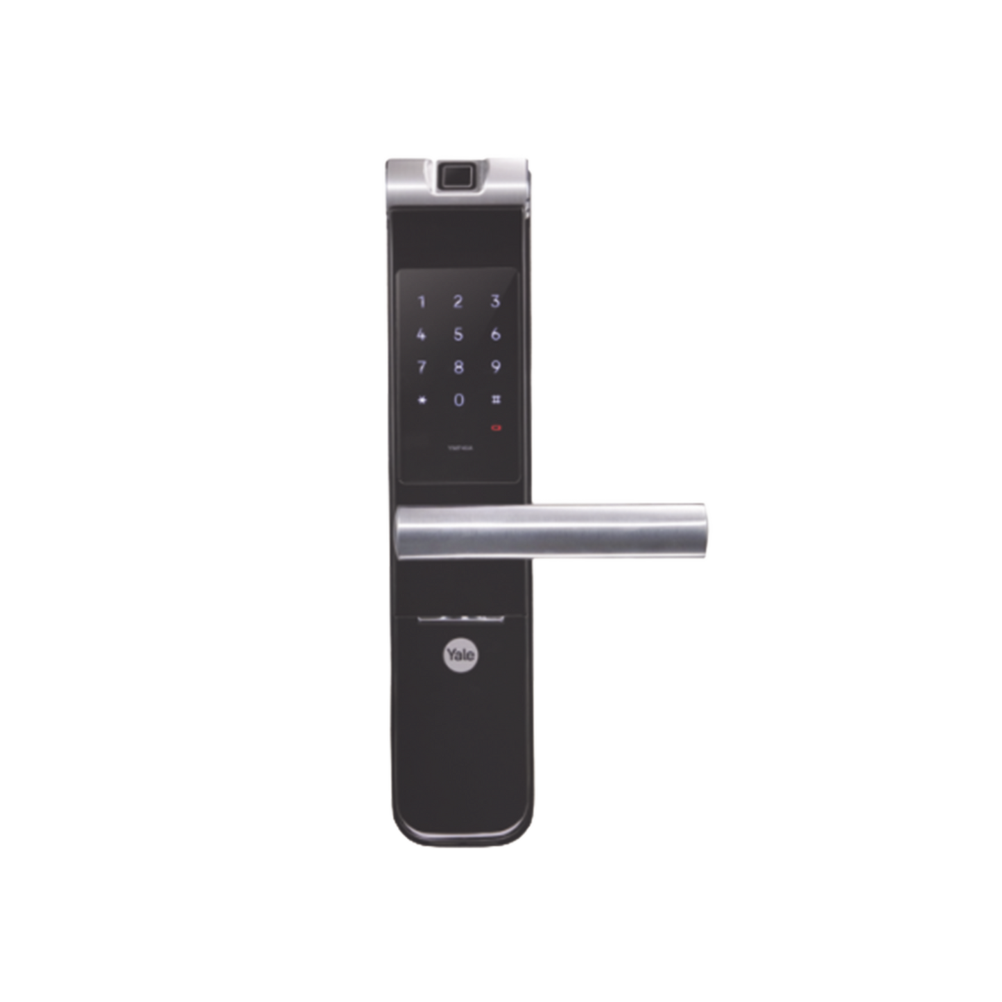 Cerradura Autónoma Ymf40A Con Teclado Y Biométrica Con Huella De Alto Diseño Estético!