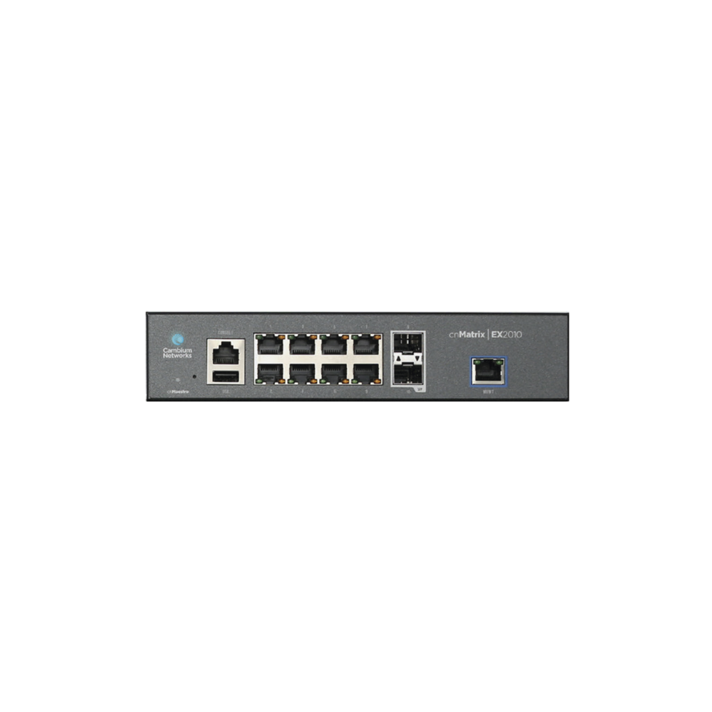Switch Inteligente Cnmatrix Ex2010 Capa 3 De 13 Puertos (8 Ethernet Gigabit, 2 Sfp, 1 Consola, 1 Mngmt, 1 Usb) Administración Desde La Nube