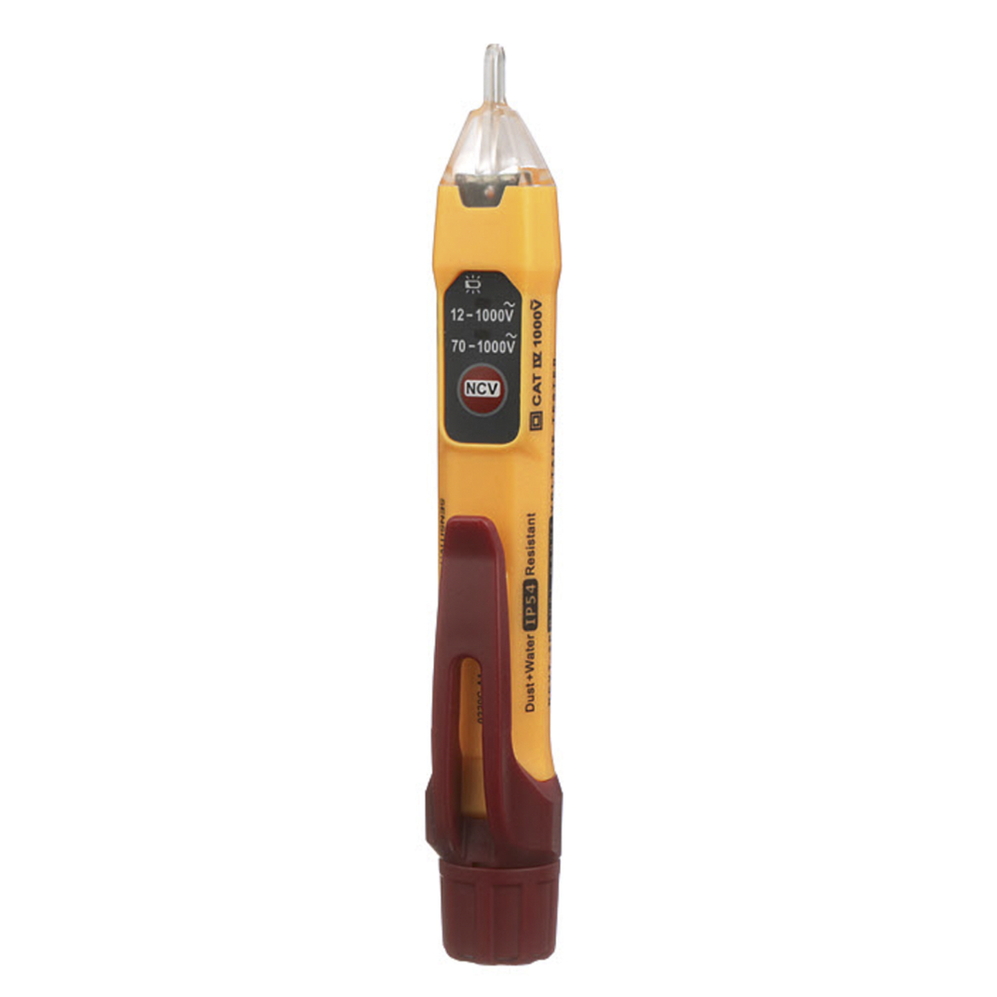 Detector De Voltaje Sin Contacto Tipo Lápiz, De Doble Rango De 12 A 1000 V Ca O De 70 A 1000 V Ca.