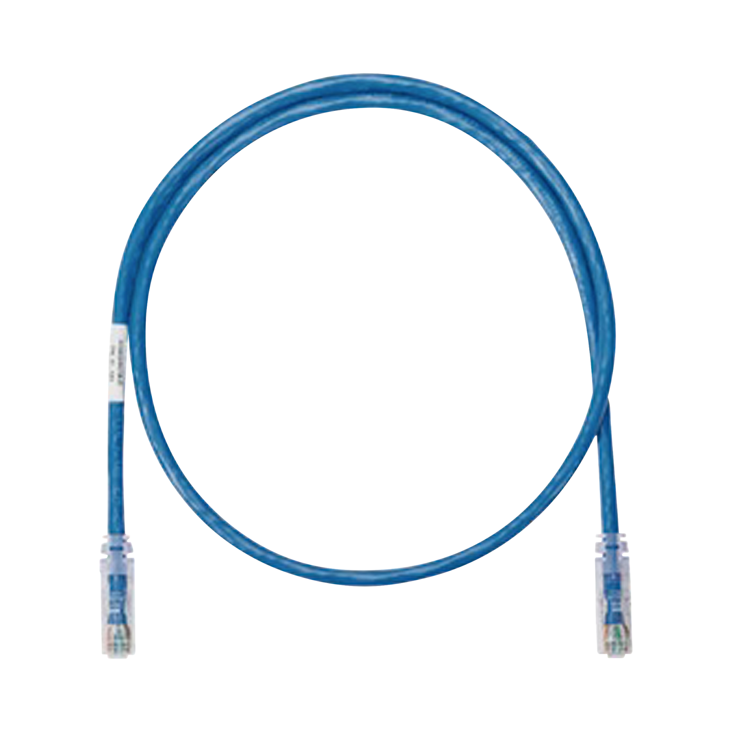 Cable De Parcheo Utp Categoría 5E, Con Plug Modular En Cada Extremo - 1 Ft. - Azul