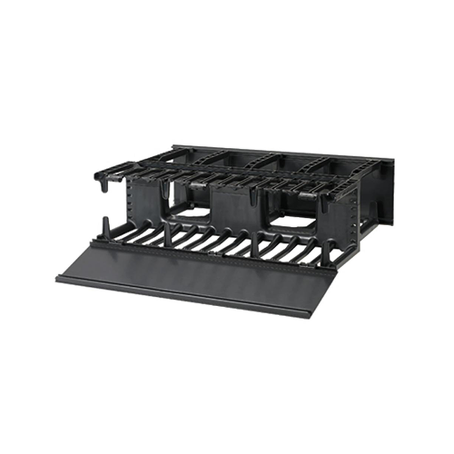 Organizador De Cables Horizontal Netmanager, Doble (Frontal Y Posterior), Para Rack De 19In, 3Ur