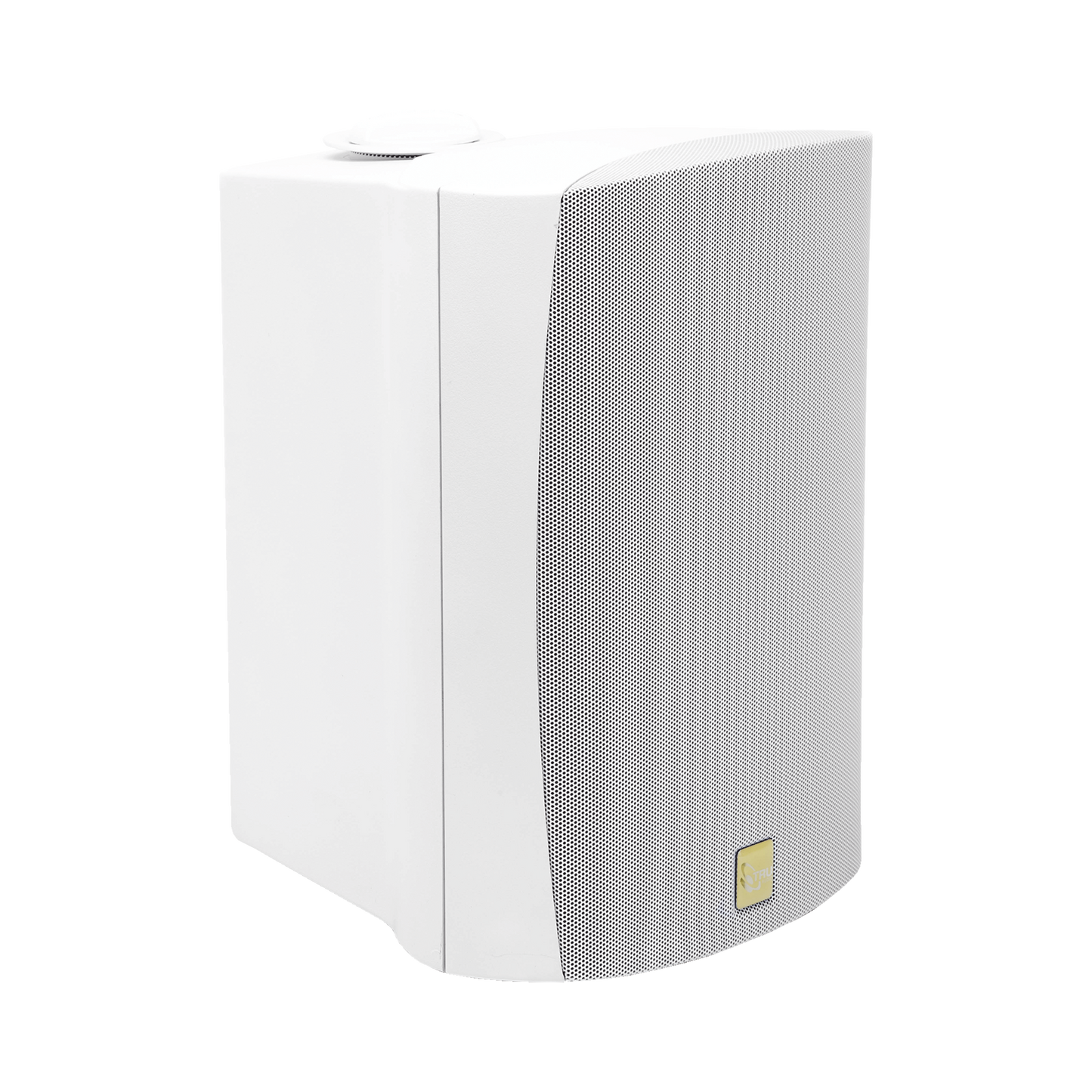 Altavoz De 2 Vías Para Exteriores De 70V / 100V, Woofer De 6.5 In, Tweeter De Cúpula Suave De Seda De 1In, Blanco.