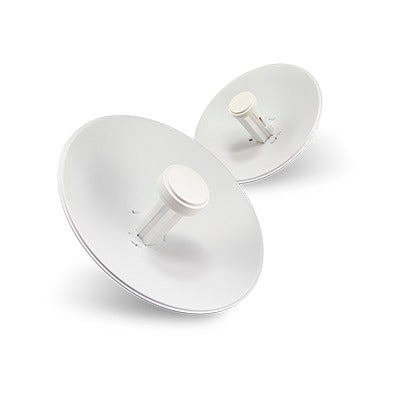 Powerbeam Airmax M2, Hasta 150 Mbps, Frecuencia 2 Ghz (2405 - 2475 Mhz) Con Antena Tipo Plato De 18 Dbi