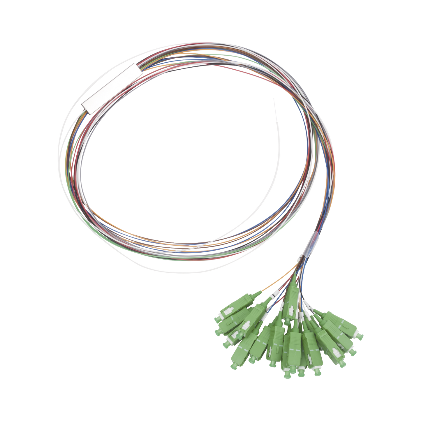 Splitter (Divisor Óptico) Tipo Plc, De 1X16, Conectores Sc/Apc De Salida