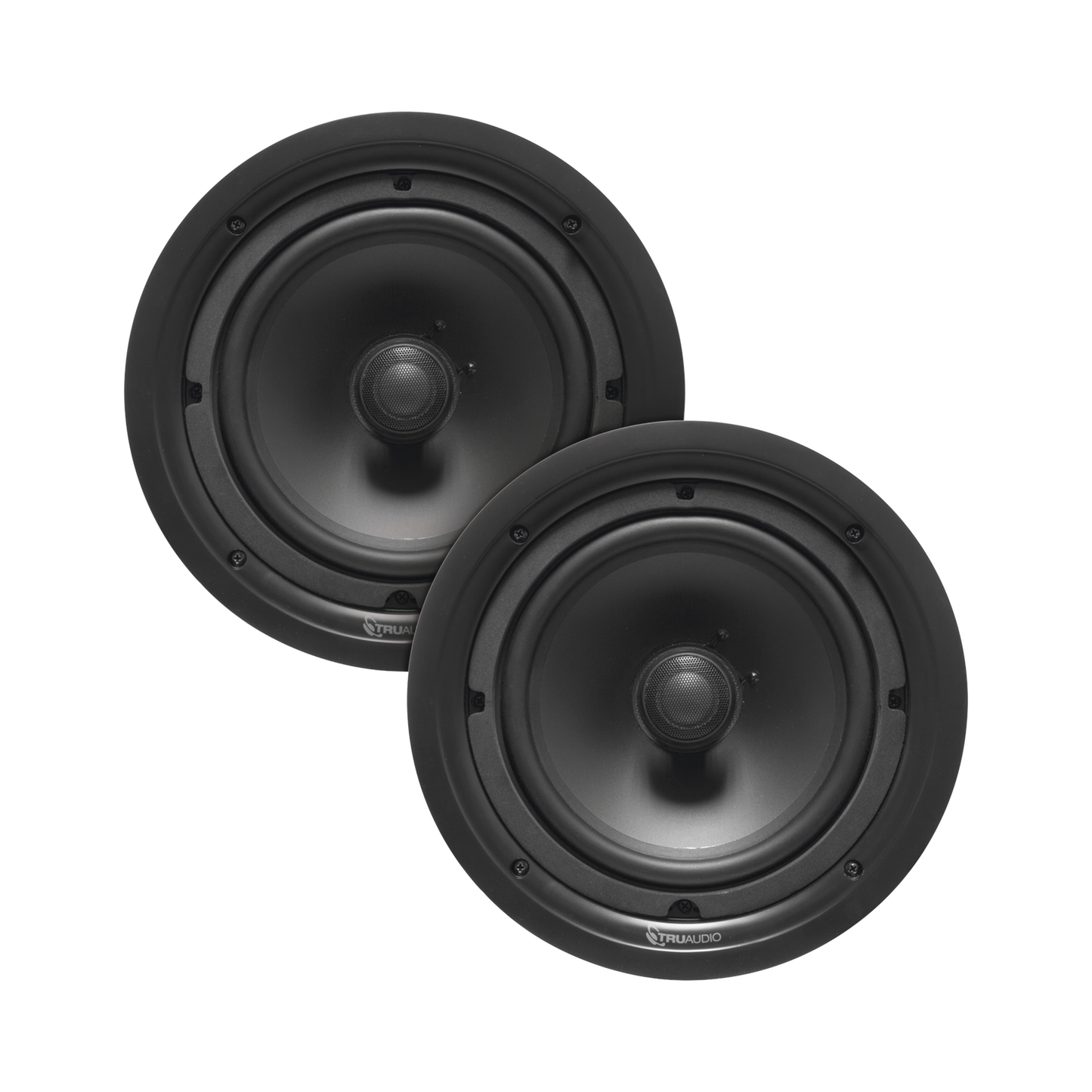 PAR de Altavoces de techo Phantom de 2 vias, woofer de polietileno inyectado de 6.5in, Tweeter giratorio de 1in, 5-90 watts 8 Ohms