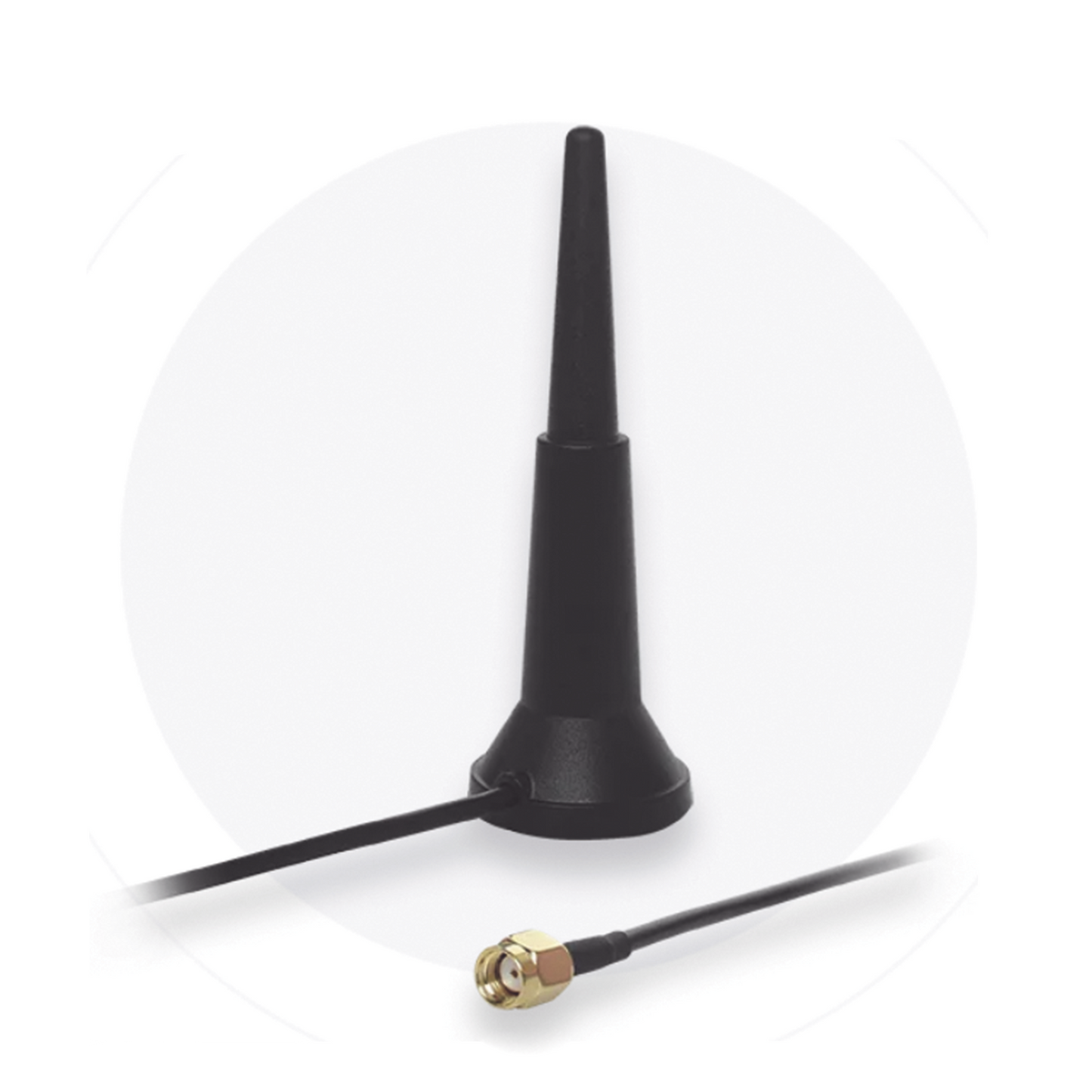 Antena Wifi Doble Banda Sma, 3 Dbi, Magnetica, Cable 1.5M