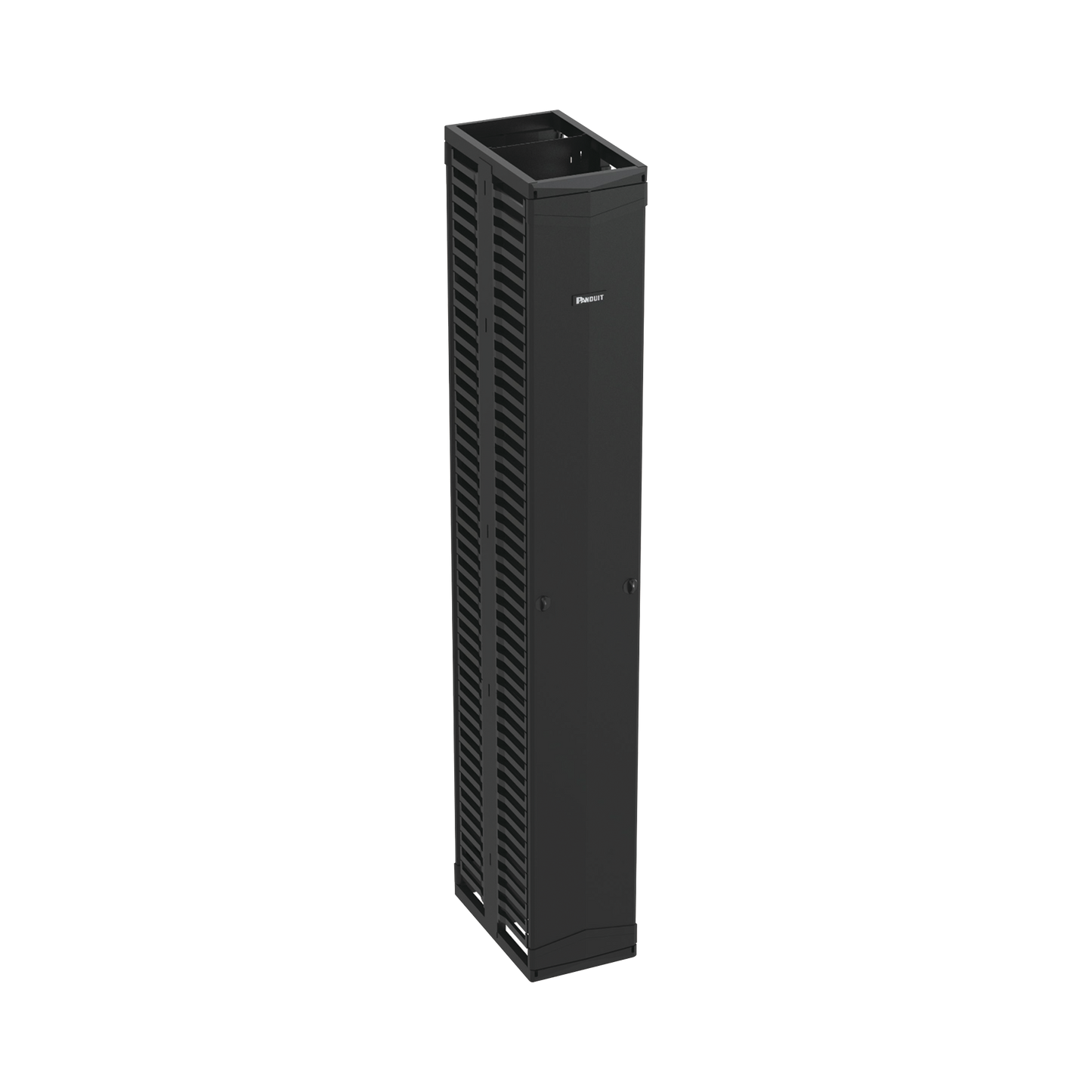 Organizador Vertical Doble Patchrunner™, Para Rack Abierto De 45 Unidades, 12In De Ancho, Color Negro