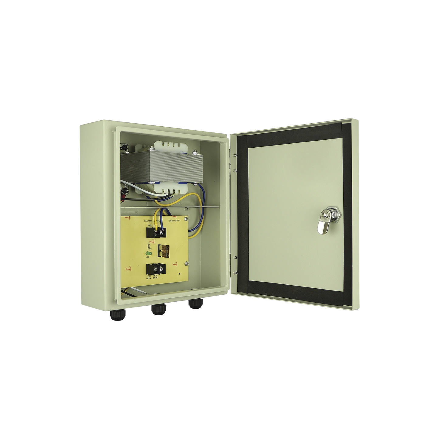 Fuente De Poder Profesional Para Domos Ptz De 24 Vca@ 7A, Para Exterior; Voltaje De Entrada De 127 Vca.