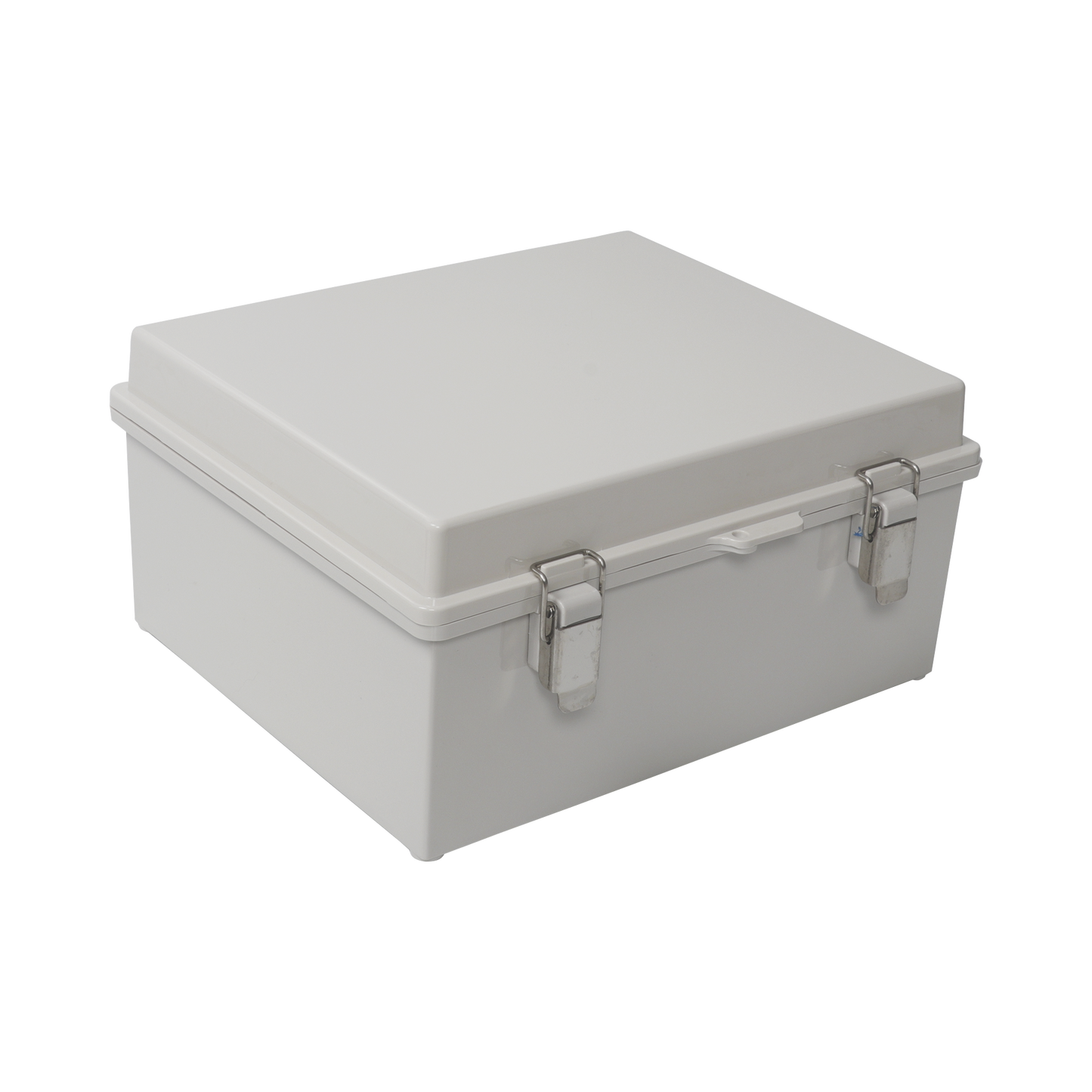 Gabinete De Plástico Abs, Uso En Intemperie (190 X 290 X 140 Mm) Cierre Por Broche.