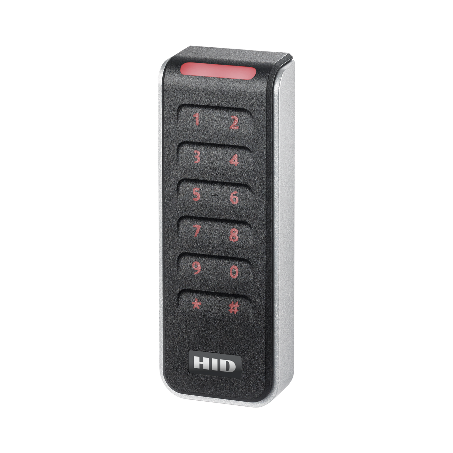 Lector Con Teclado Capacitivo Signo Multitecnologia/ 20Knks-01-00001H/ Garantia De Por Vida/ Pigtail/Wiegand & Osdp/Mullion