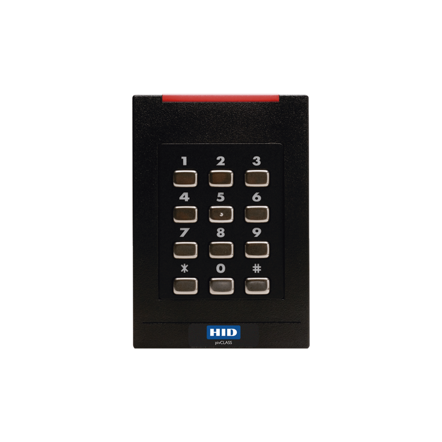 Lector Con Teclado 921 Prox Hid, Em /Iclass Seos (No Clonable) /Iclass Se/ Iclass Sr/ Iclass /Mifare Classic, Desfire, Bluetooth/ Garantía De Por Vida