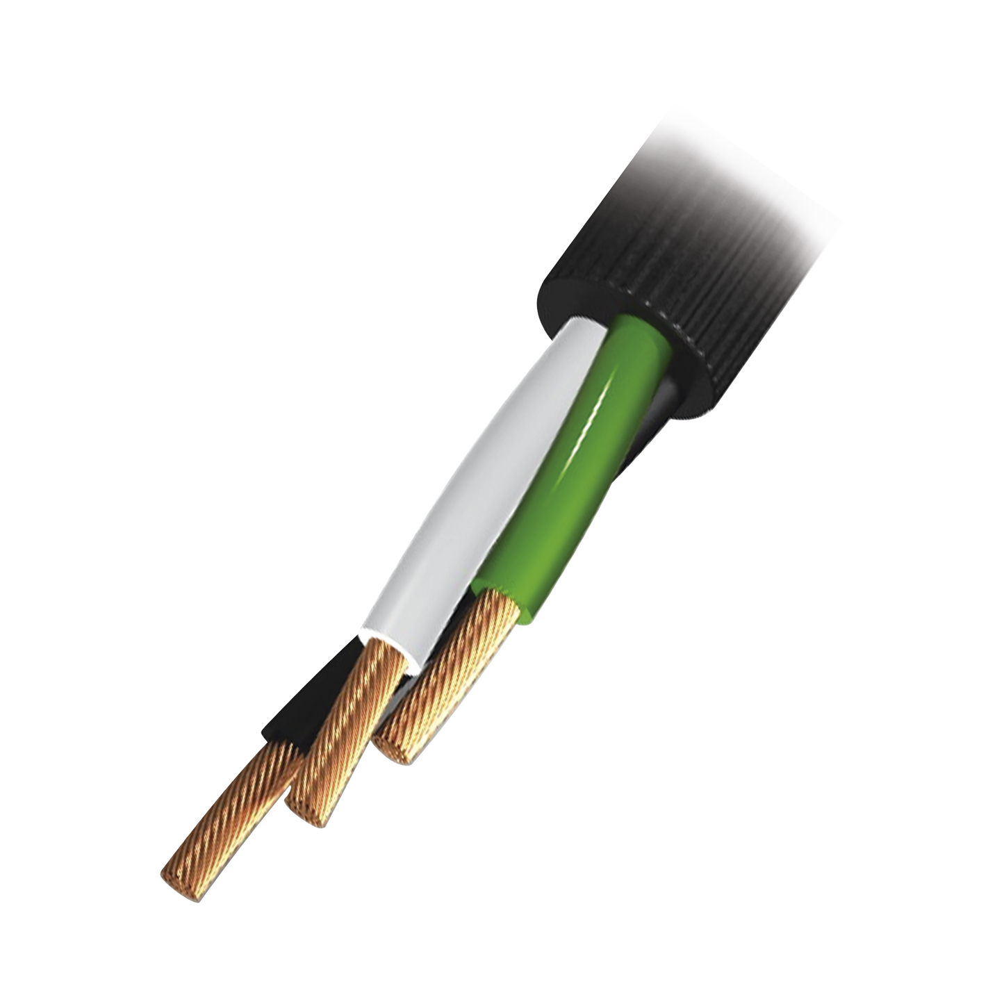 Cable De Uso Rudo 3 Hilos Calibre 16 Awg, Hasta 600 V. Rollo De 100 M.