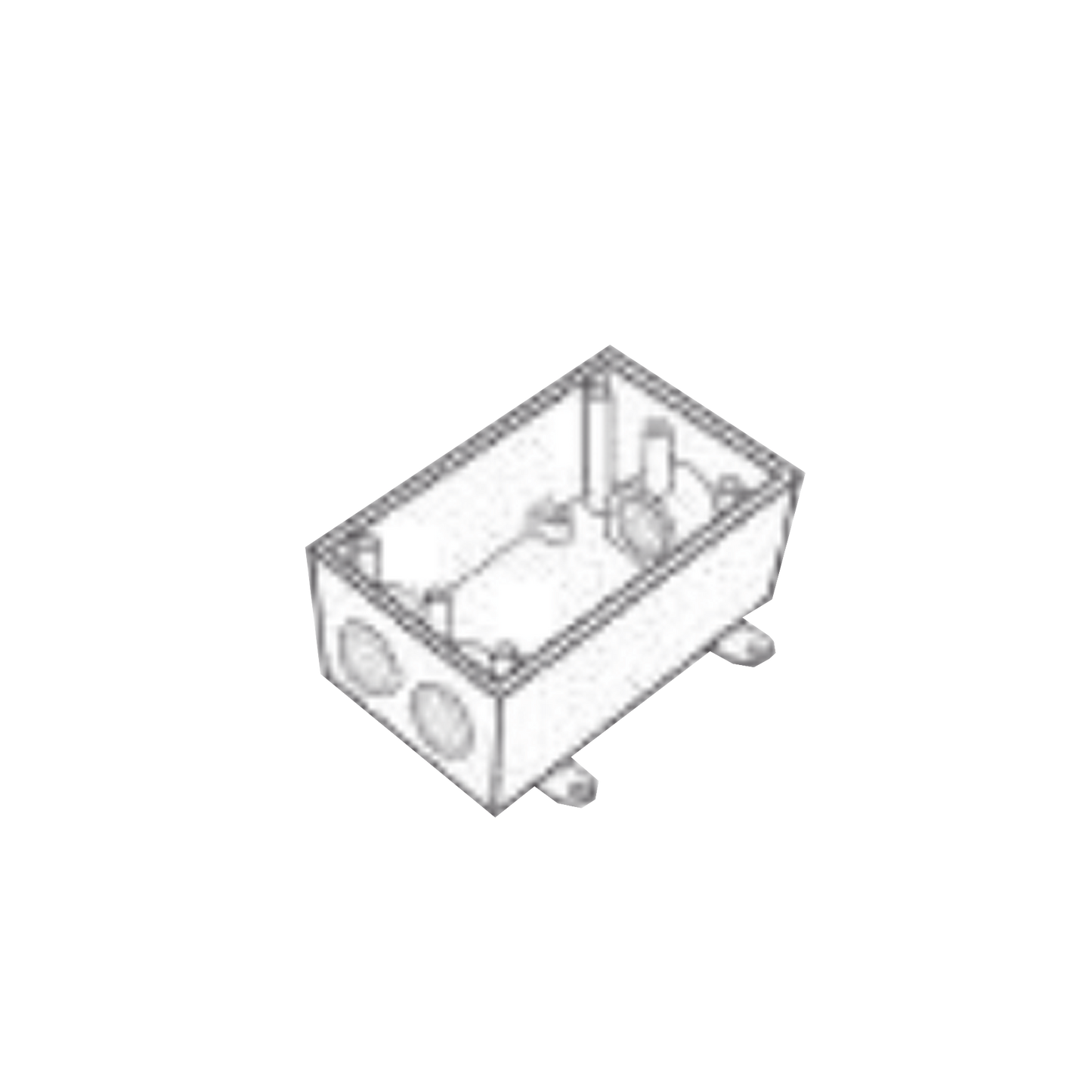 Caja Condulet Fs De 1/2" ( 12.7Mm) Con Tres Bocas A Prueba De Intemperie.
