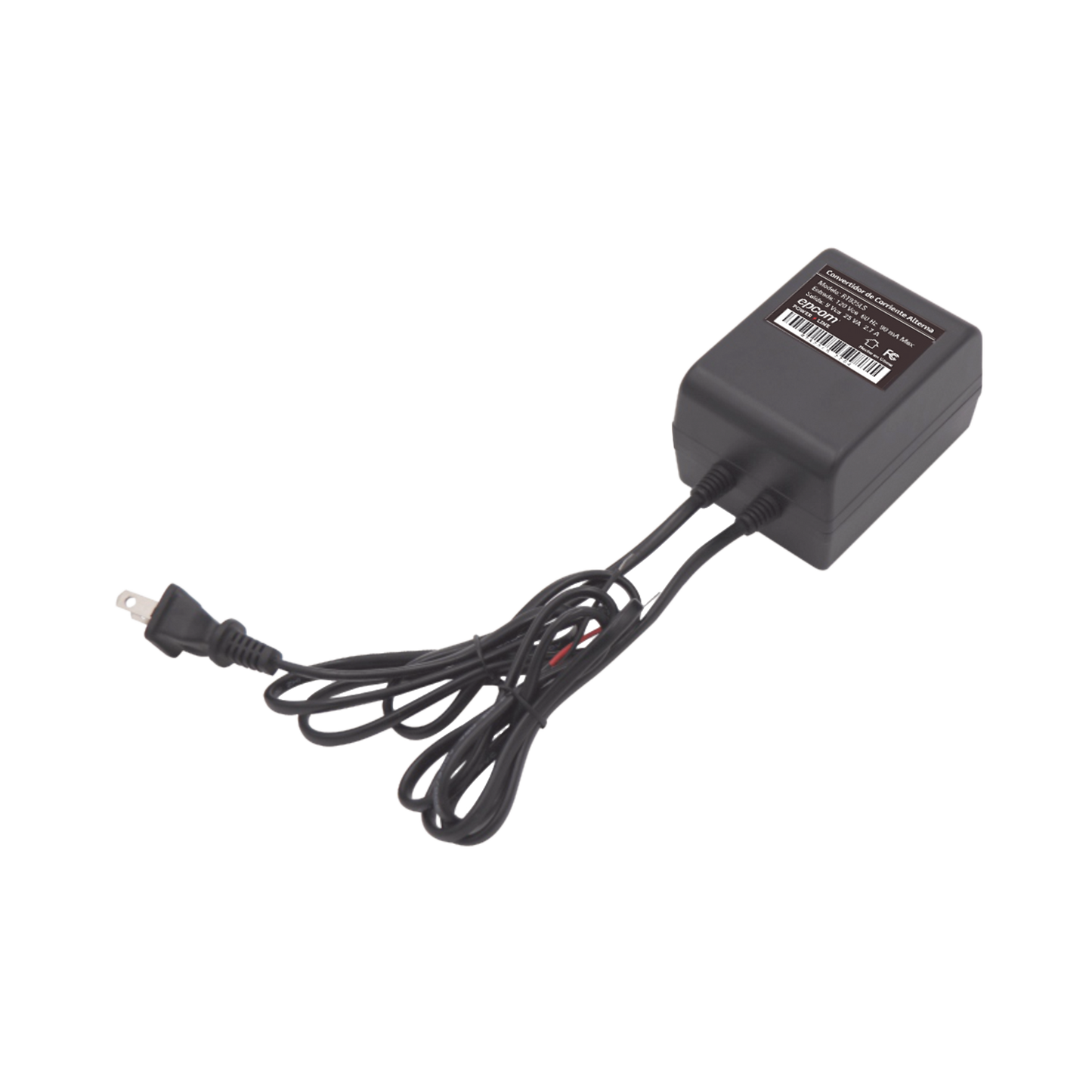 Transformador de Voltaje de 9 Vca ; 25 Watts