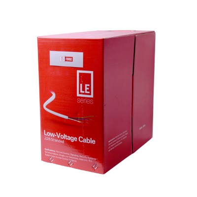 Bobina De 305 Metros De Cable, 22 Awg, 6 Conductores, Tipo Cca De Color Blanco, Para Aplicaciones En Alarmas De Intrusión/Control De Acceso/Automatización/ Interfonos Y Tv Porteros.