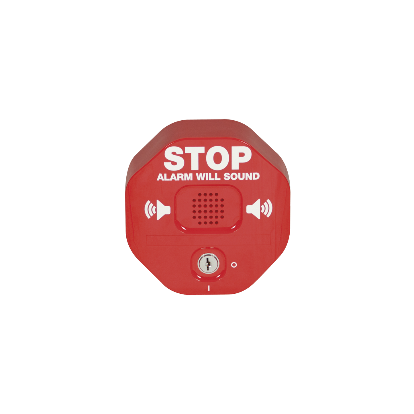 Anunciador Audible Inalámbrico Para Salida De Emergencia, Texto En Inglés