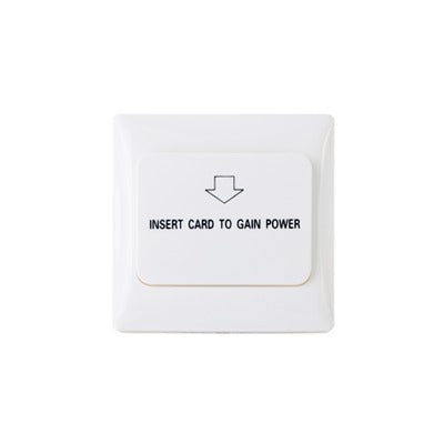 Interruptor De Energía Para Habitación De Hotel / Habilita La Corriente Eléctrica Al Colocar La Llave (Tarjeta) De La Habitación