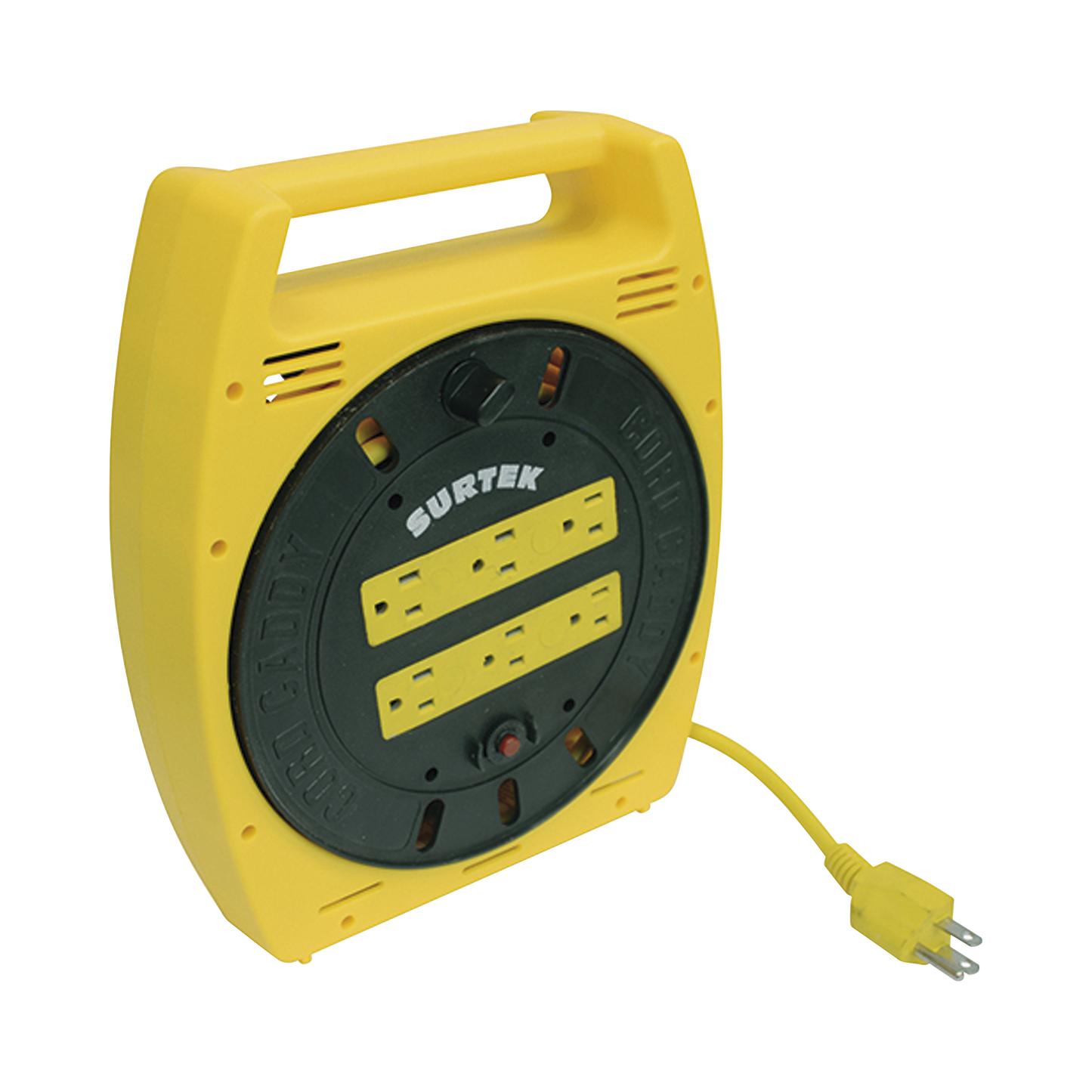 Multicontacto Eléctrico Tipo Carrete Con 6 Contactos Y 6 M De Extensión (127Vca/10A Máximo)