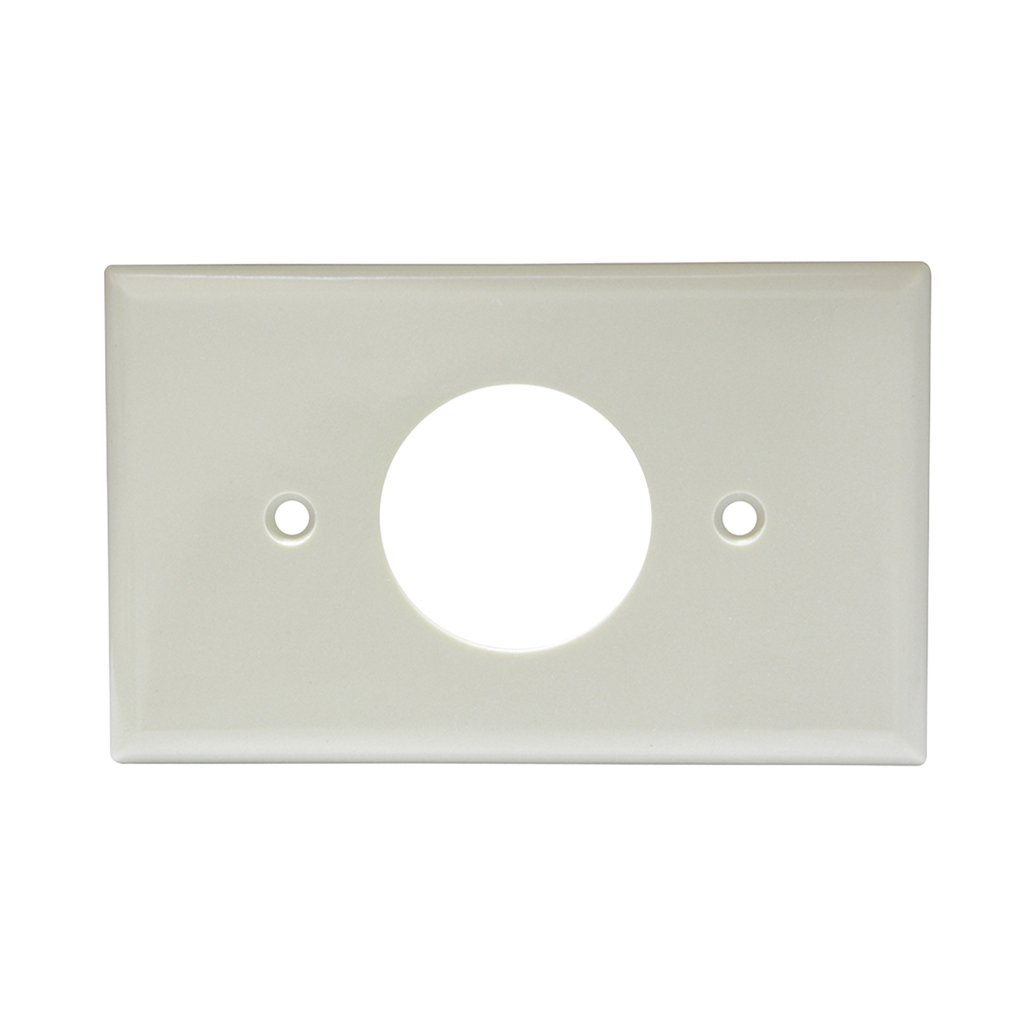 Placa De Plástico Para Contacto Sencillo.