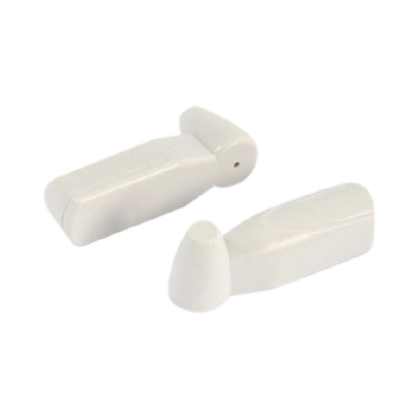 Paquete De 100 Tags Am Para Ropa, Tipo Mini, Color Blanco