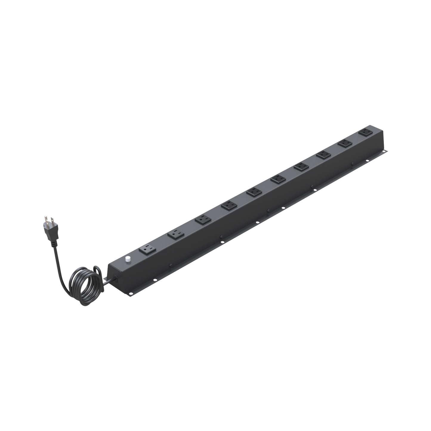 Pdu Vertical De 10 Contactos (Nema 5-15R). Volt. Ent./Sal.: 120Vca/15A Compatible Con Racks Eirl Y Eiqr.