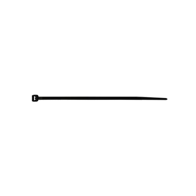Cincho De Nylon Color Negro, 3.2 X 142Mm (100Pzs) (4200-02001)