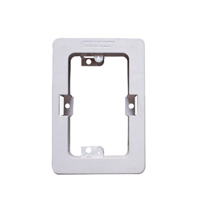Caja Sin Fondo Universal, Color Blanco De Pvc Auto Extinguible (7900-02002)