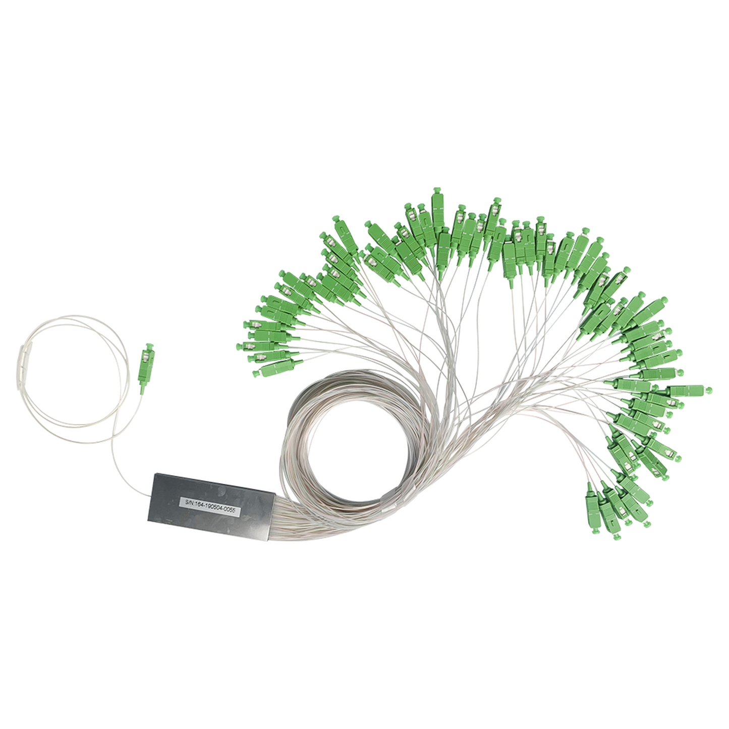 Splitter (Divisor Óptico) Tipo Plc, 1X64, Conectores Sc/Apc