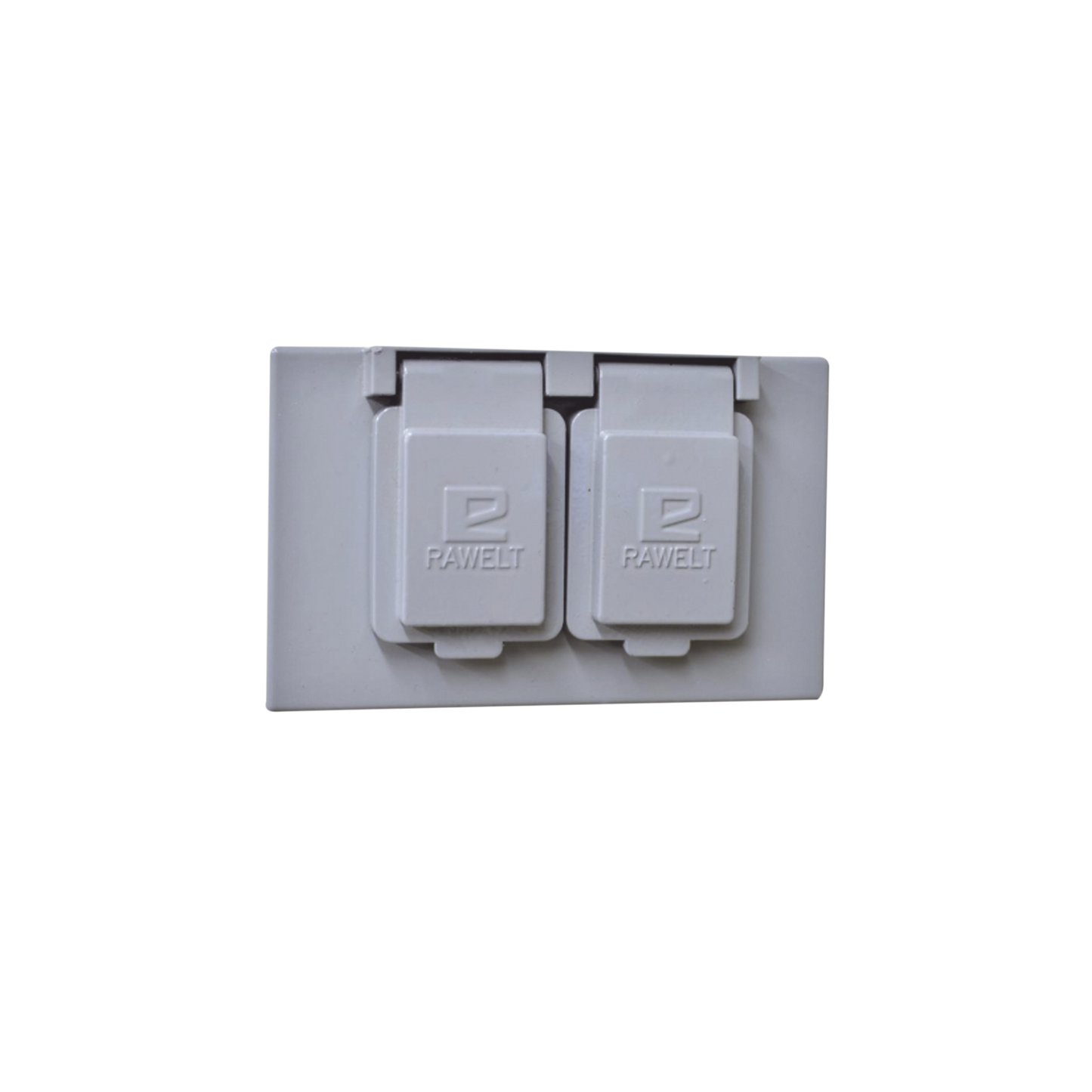 Tapa Rectangular Dúplex Horizontal Con Contratapa Con Mecanismo De Auto-Cierre De Aluminio Para Uso De Interiores Y Exteriores Tipo Rr.