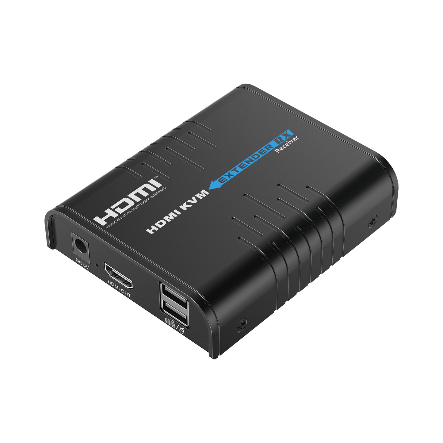 Receptor Para Tt373Kvm4.0 ( Teclado, Video Y Mouse ) Hasta 120 Metros, Soporta Multiples Kvm