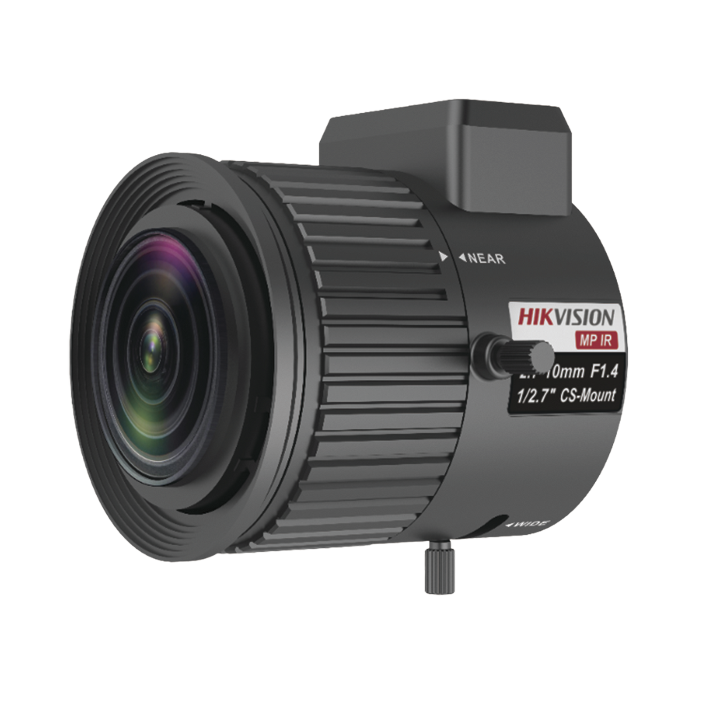 Lente Varifocal 2.7 A 10 Mm / Resolución 3 Megapixel / Iris Automático / Formato 1/2.7" / Compatible Con Cámaras Hikvision
