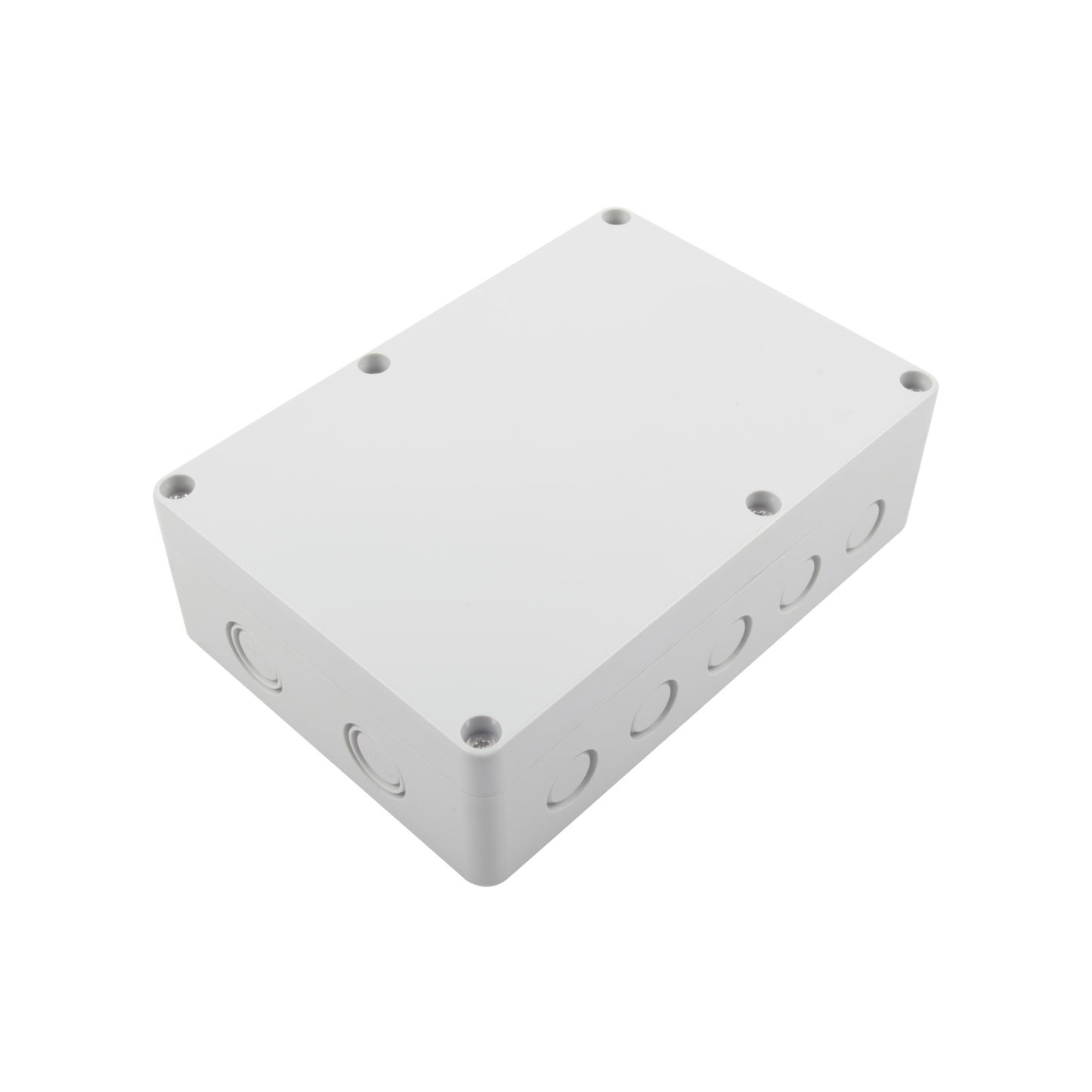Gabinete Plástico Para Exterior (Ip65) De 180 X 125 X 57 Mm Cierre Por Tornillos.