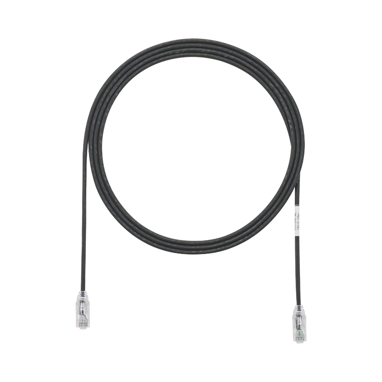 Cable De Parcheo Tx6, Utp Cat6, Diámetro Reducido (28Awg), Color Negro, 10Ft