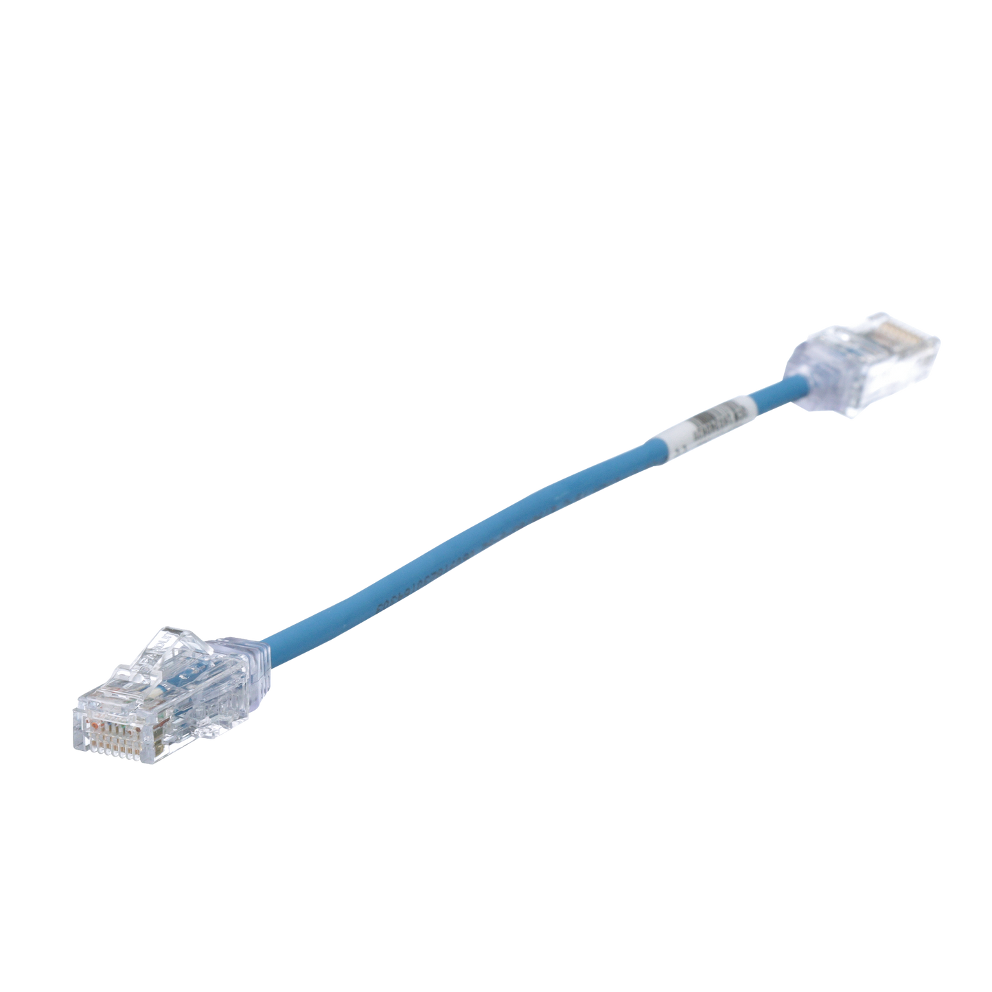 Cable De Parcheo Tx6, Utp Cat6, Diámetro Reducido (28Awg), Color Azul, 8In (20.2Cm)
