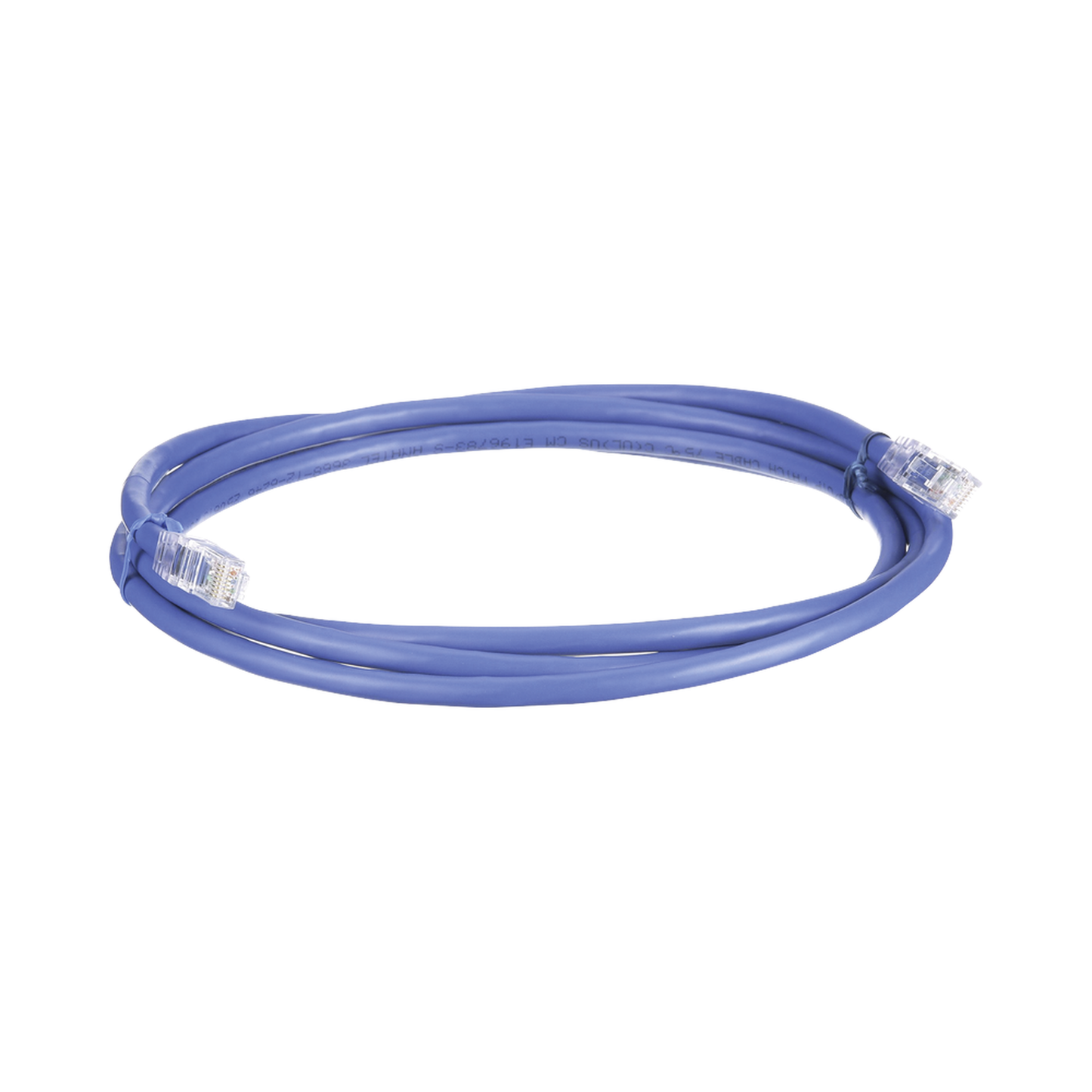 Cable de Parcheo UTP, Cat6A, 24 AWG, CM, Color Blanco, 1ft
