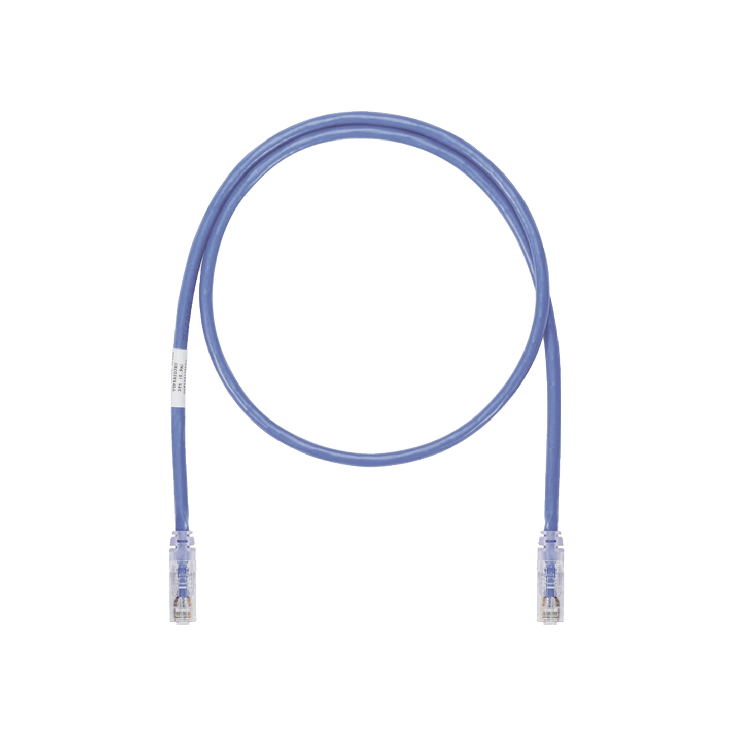 Cable De Parcheo Utp, Cat6A, 24 Awg, Cm, Color Azul, 50Ft
