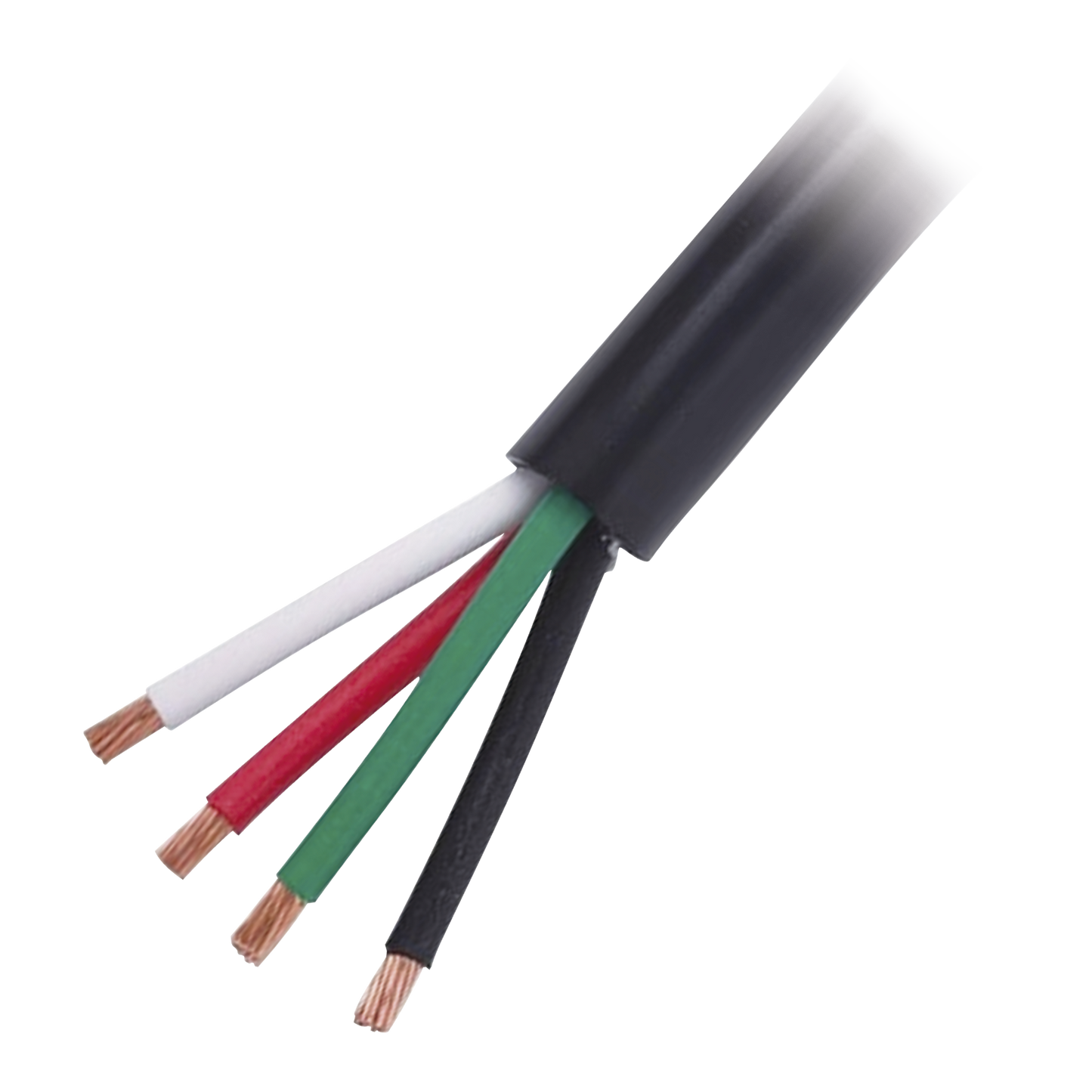 Cable De Uso Rudo 4 Hilos Calibre 18 Awg, Hasta 600 V. Rollo De 100 M.