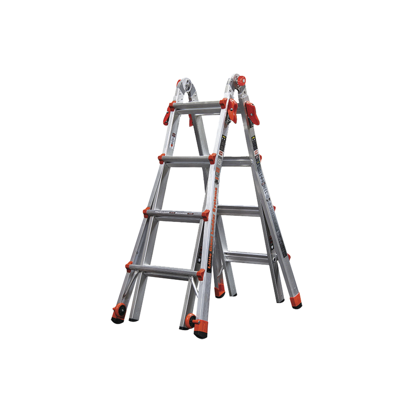 Escalera Multi-Posiciones De 5.18 M (17') Para Suelos Inclinados O Con Desniveles, (Sku 15417-001).