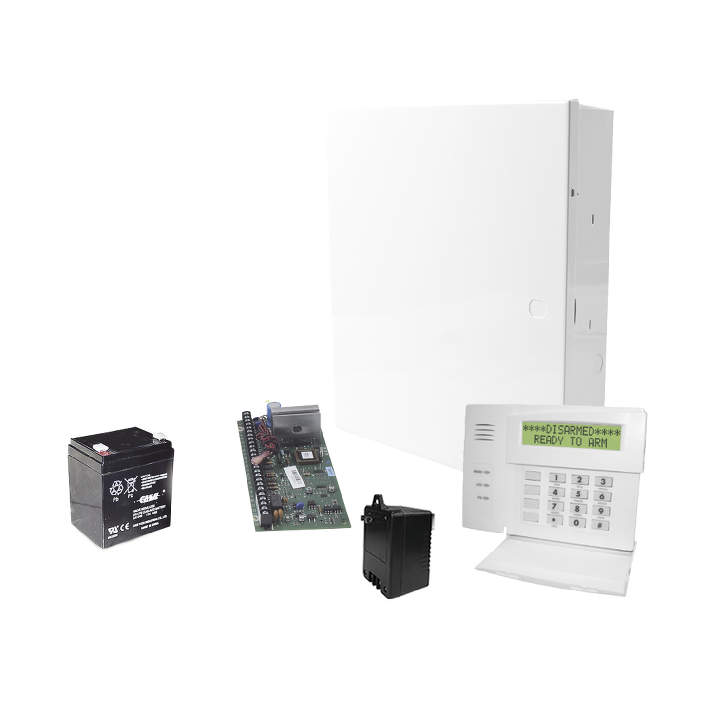 Sistema De Alarma Vista48La Con 4 Zonas En Teclado, Incluye Transformador Y Bateria